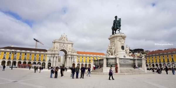 Arco da Rua Augusta & Praça do Comércio 奧古斯塔街拱門及商業廣場
