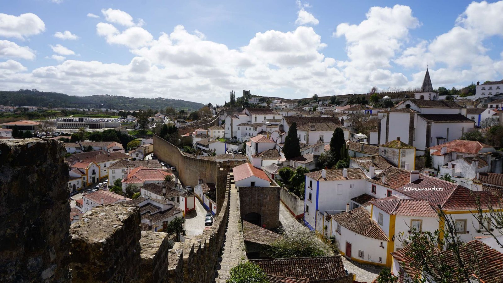 Obidos景點 - 城牆 Wall of Obidos