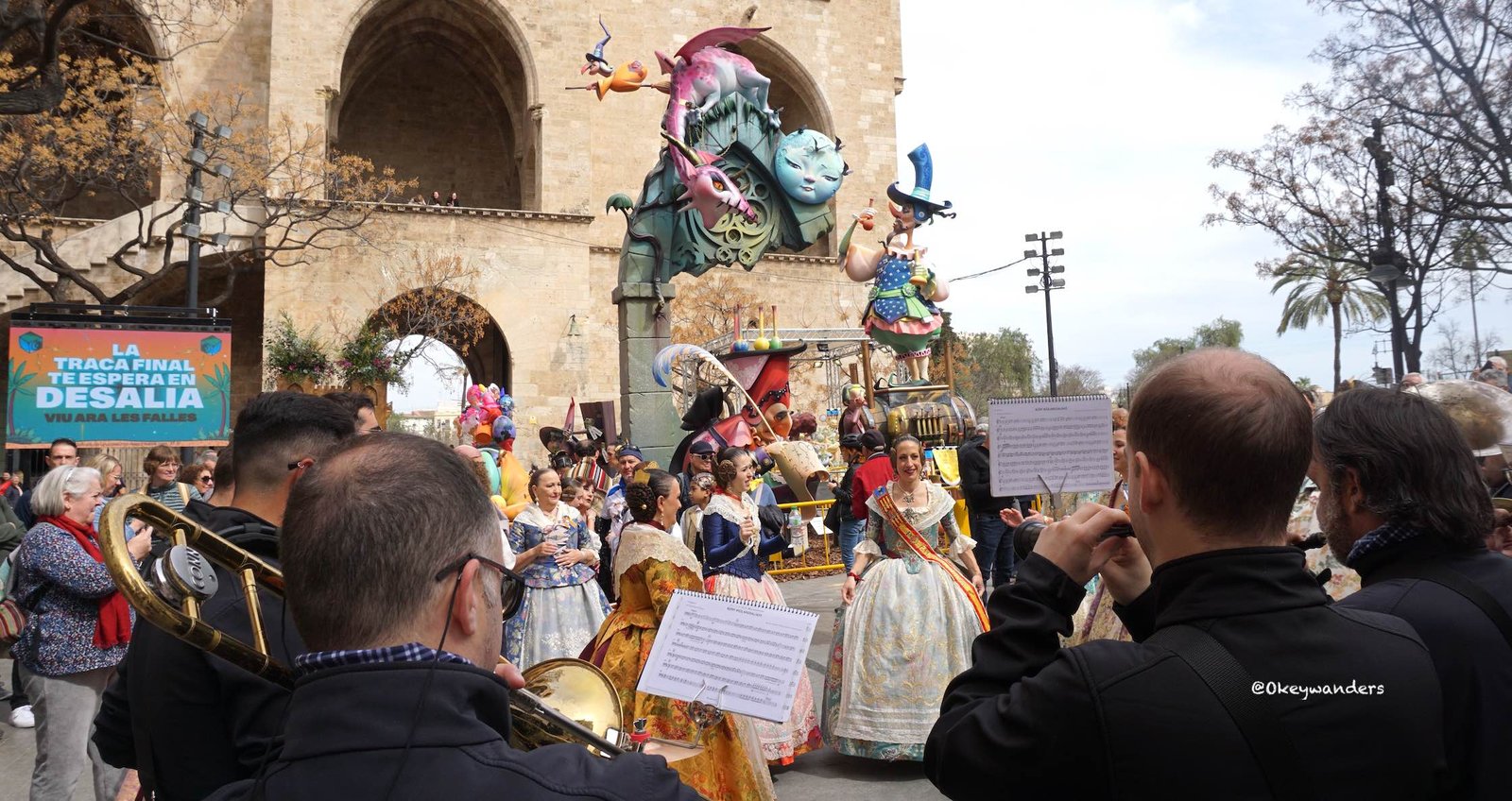 西班牙火節盛況 Valencia during Fallas
