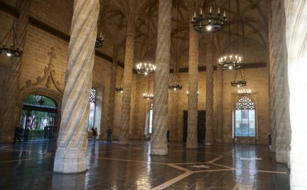 華倫西亞絲綢交易廳 La Llotja de la Seda