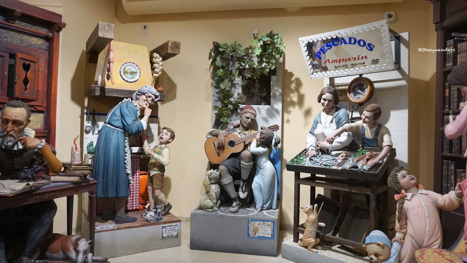 法雅博物館展品 Exhibits in Fallas Museum