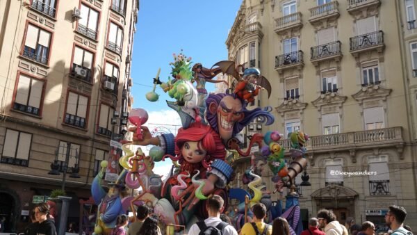 西班牙火節盛況 Valencia during Fallas