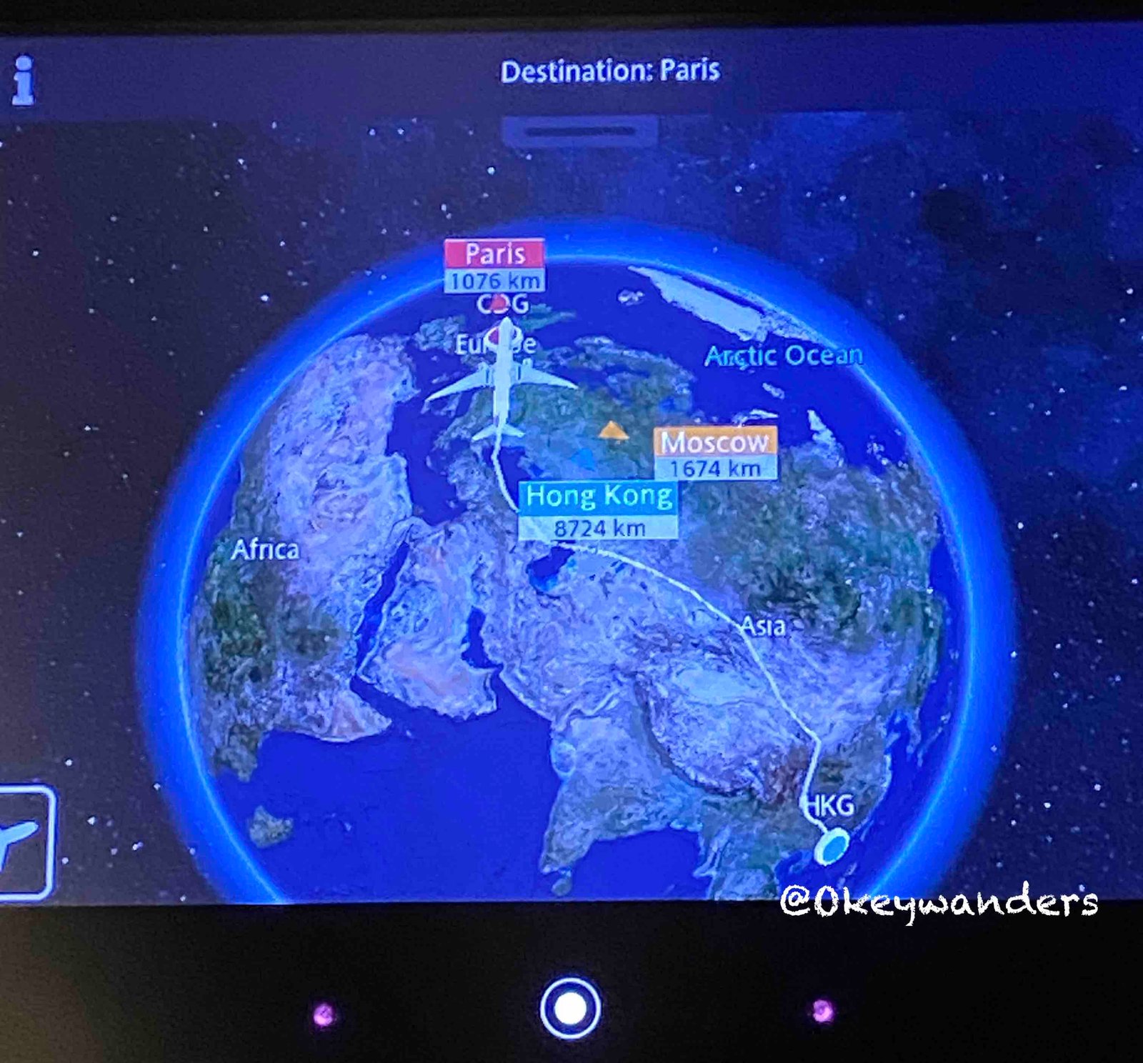前往巴黎 haeding to Parid CDG