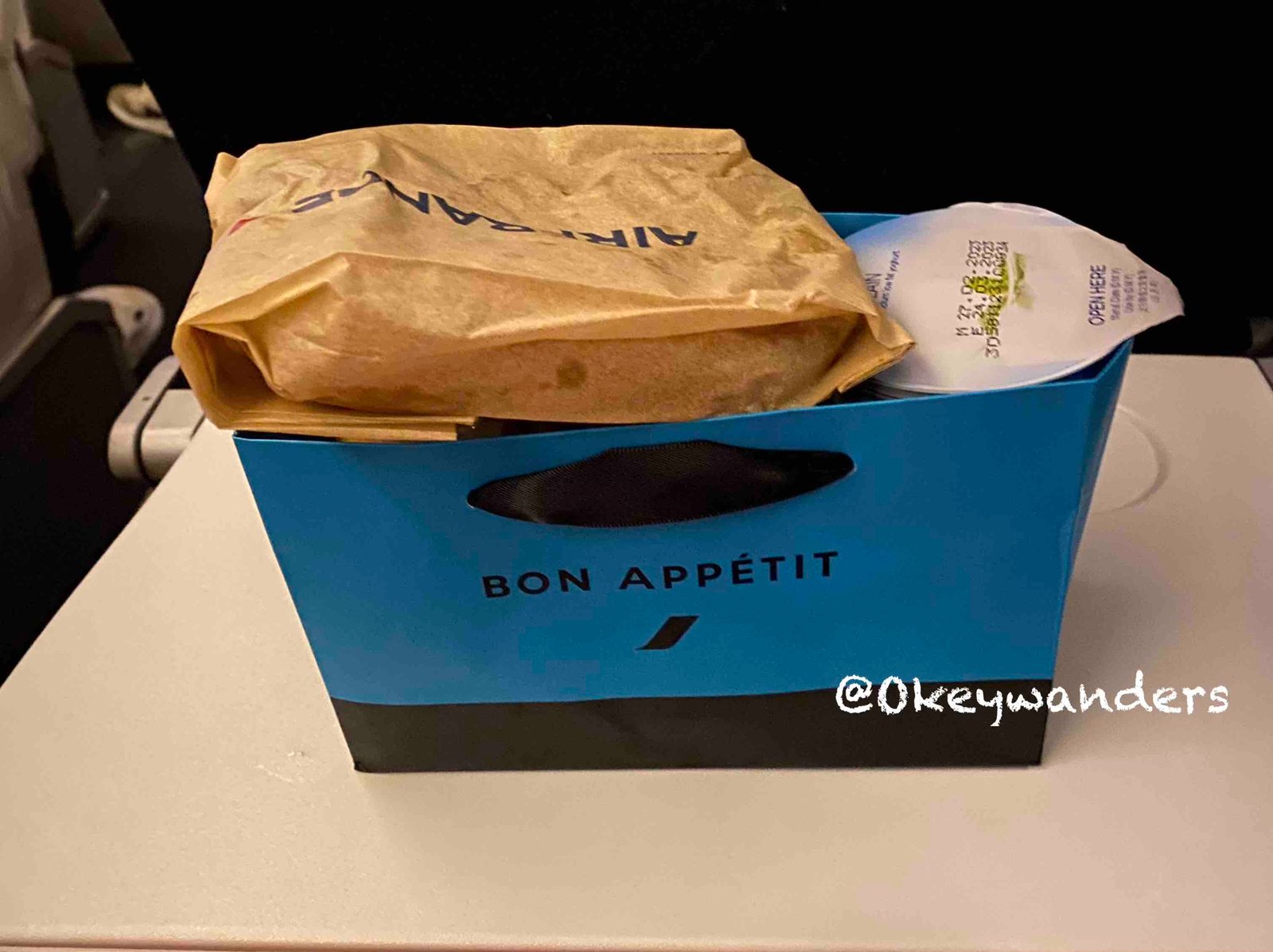 In flight meal 機上晚餐