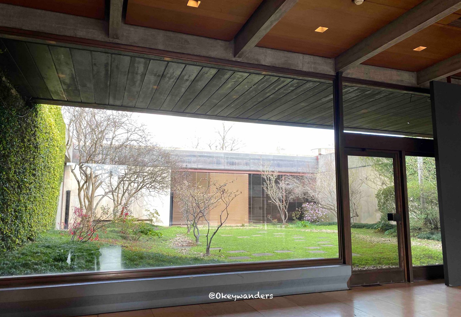 garden in gulbenkian museum 古爾本基安美術館大廳