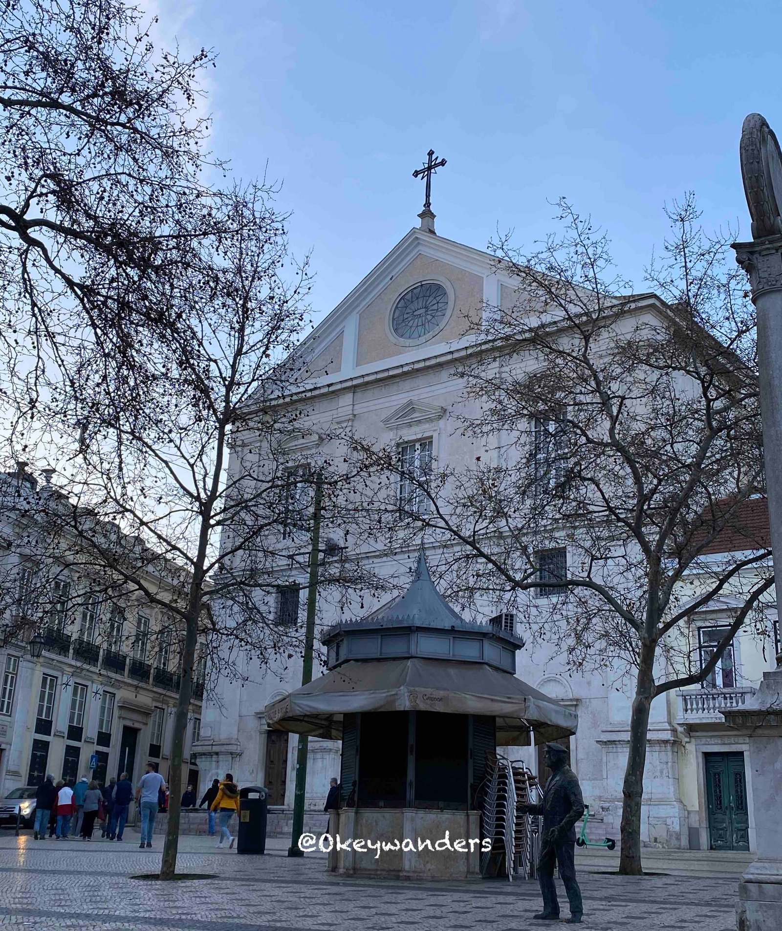 Facade of Church of St. Roch 聖羅格堂門面