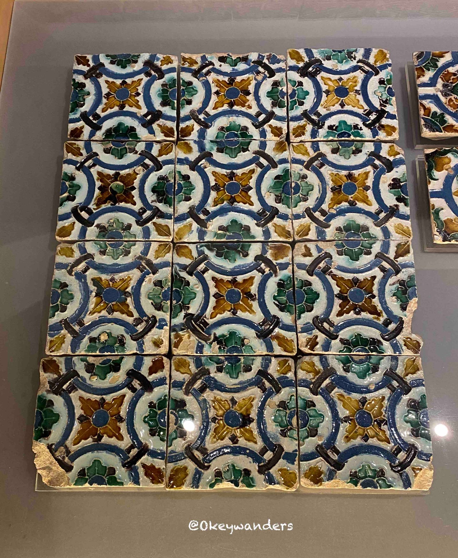 磁磚博物館展品 Exhibit of National Tile Museum