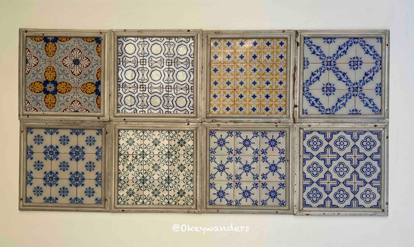 tile patterns 磁磚博物館展品