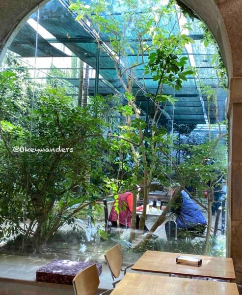 cafe of national tile museum 磁磚博物館咖啡廳