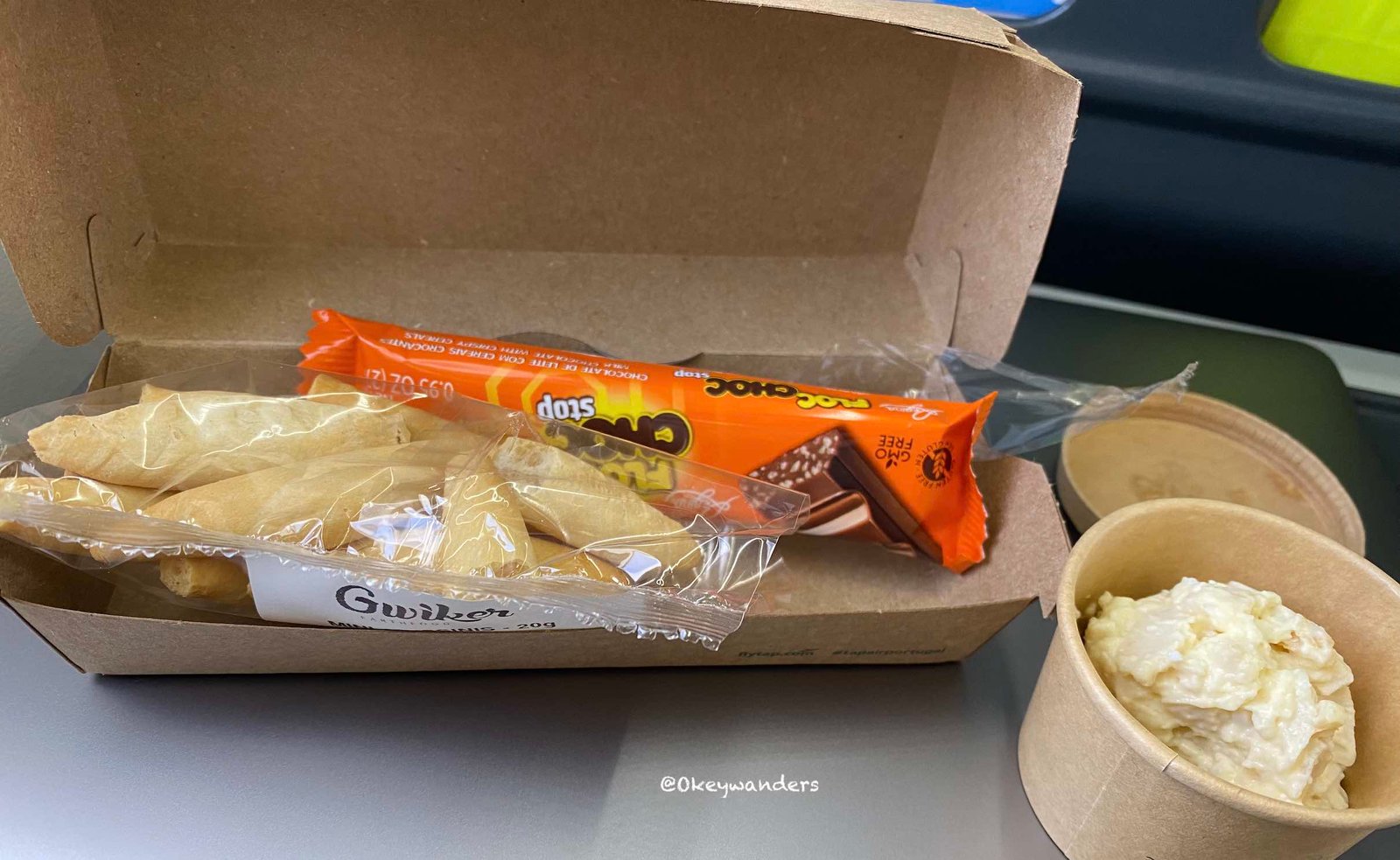 snack box 葡萄牙航空機上小吃