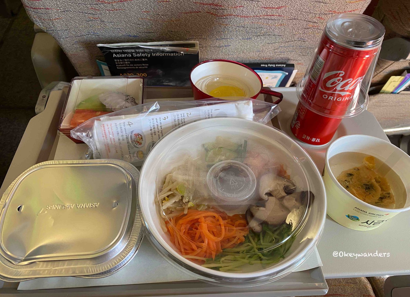 韓式拌飯飛機餐 Bibimbap