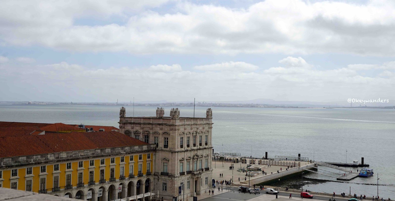View from Arco da Rua Augusta 奧古斯塔街拱門向外望景色