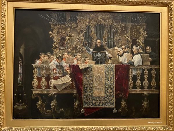 聖費爾南多美術學院展品 Choristers in Seville by Jose Gallegos Arnosa