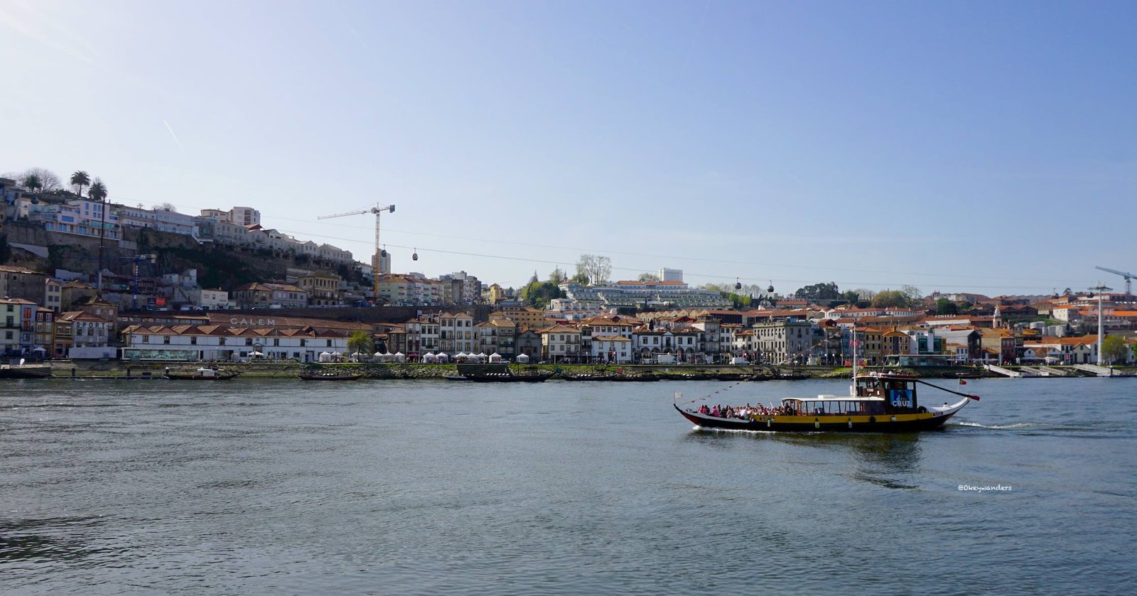 杜羅河畔里貝拉看對岸風景 Looking from Douro Riverside Ribeira