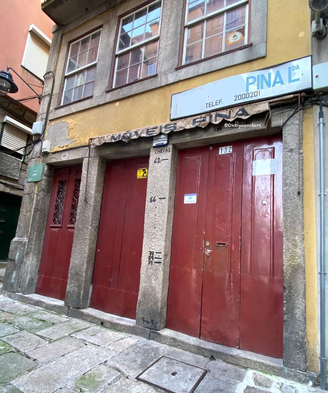 導賞團路線 - 波圖房屋上的水位刻度 Mark of water level