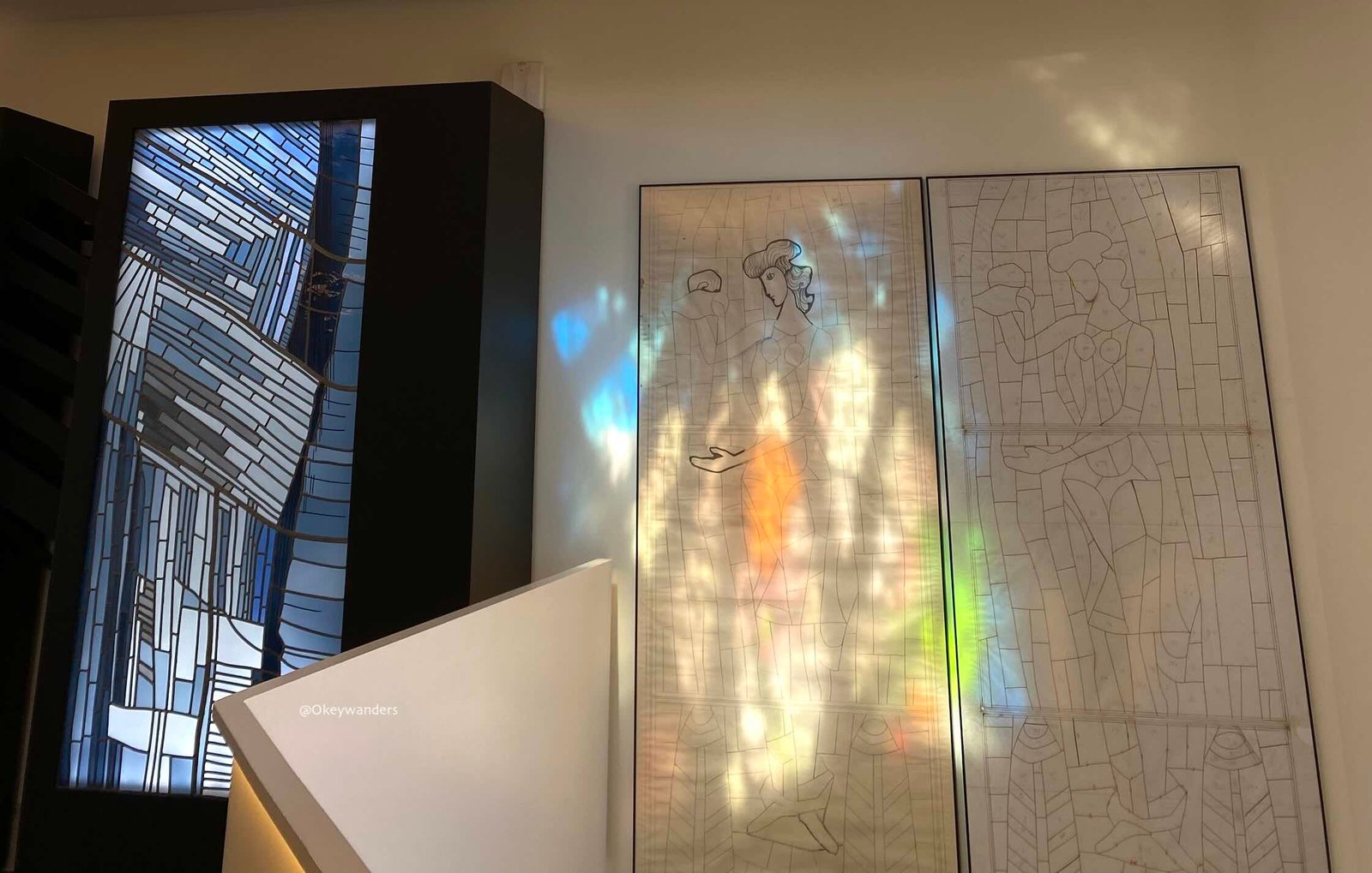 彩繪玻璃博物館展品 Exhibit in Museu Do Vitral