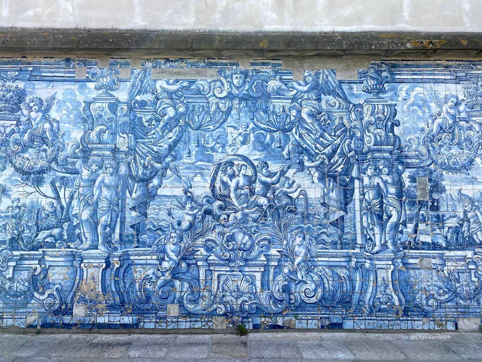 波爾圖主教座堂磁磚畫 Azulejo in Sé do Porto