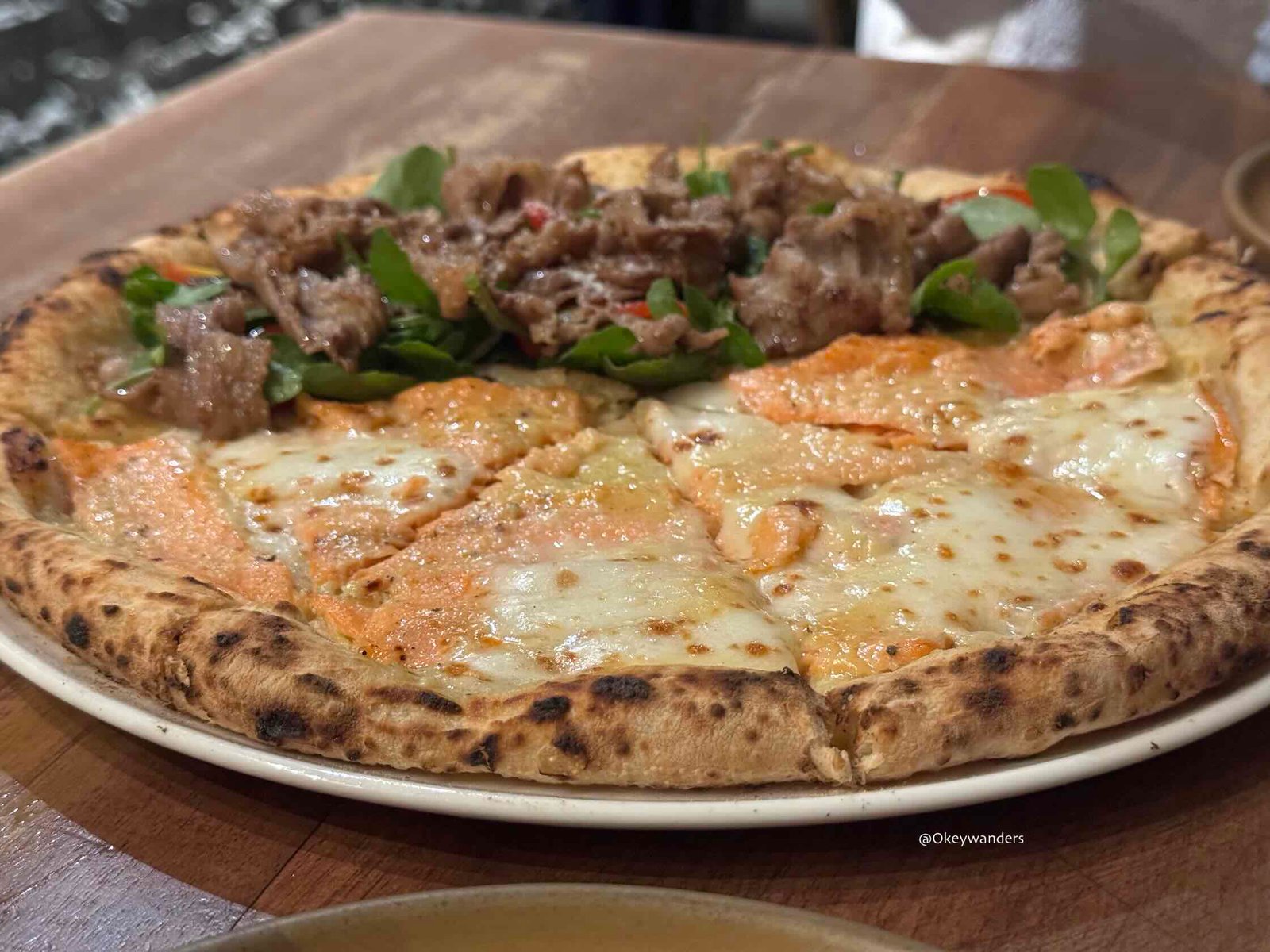Pizza 4P's 雙拼薄餅